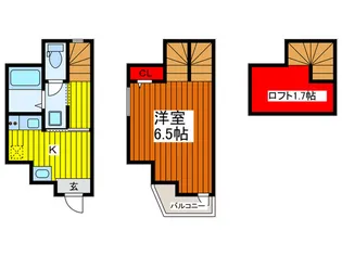 Soleil芝高木の間取り
