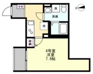 ベイルームルナ橋本【3階】の間取り