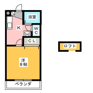 メゾーネマルクII【2階】の間取り