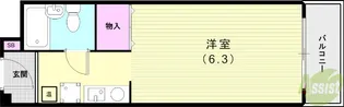 ベレーロ魚崎【2階】の間取り