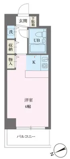 ジュネパレス松戸第94【4階】の間取り