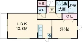 I-Fort【1階】の間取り