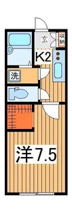 アパートメントK vol.5【1階】の間取り