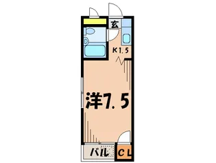 フレンズハイツ【1階】の間取り