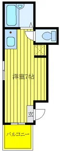チェルシーハイツ西日暮里【1階】の間取り