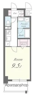 Casa’Mya【7階】の間取り