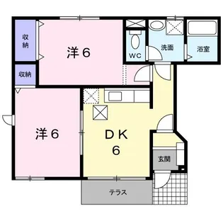 ファミール【1階】の間取り