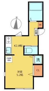 セントラル東中野【2階】の間取り