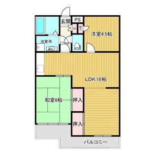 ロシェ志村【3階】の間取り