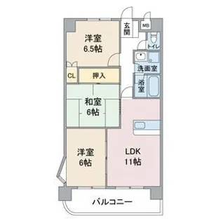 第3猪飼ビル【1階】の間取り
