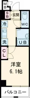 メインステージ目黒南【2階】の間取り