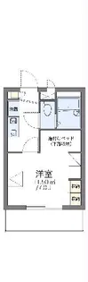 レオパレスチェリーガーデンA【3階】の間取り