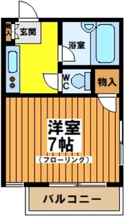 エンゼル宮本【3階】の間取り