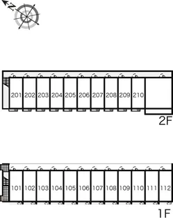 コーラルリーフ【2階】の地図