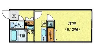 MODULOR白山II【3階】の間取り