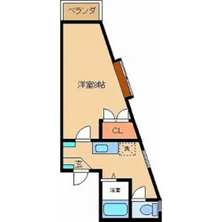 ベルツリーハイム【2階】の間取り