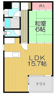 波崎リバーフロント【1階】の間取り
