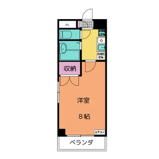 サン・ドエル【2階】の間取り