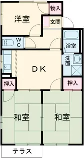 セフィラ【2階】の間取り