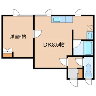 エクセレント美原【2階】の間取り