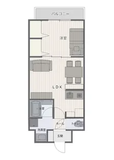 レスコ春日の杜【2階】の間取り