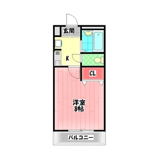 CPF【2階】の間取り