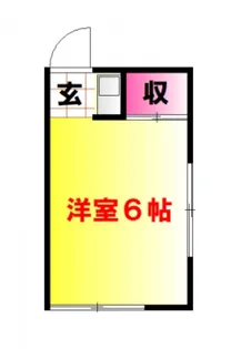 東京都中野区本町6【アパート】の間取り