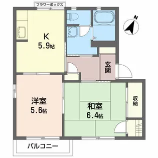 もみの木【1階】の間取り