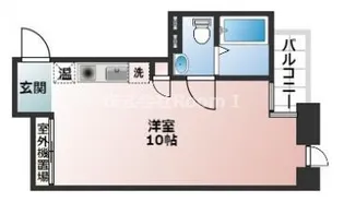 ベルヴォア大手通【5階】の間取り