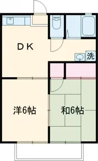 ミヨシコーポA棟【2階】の間取り