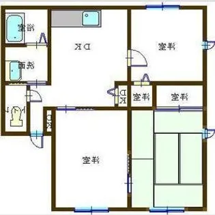 レトア網干【1階】の間取り
