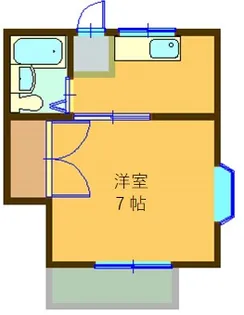 アネックスツシマ【2階】の間取り