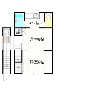 2Kの間取り画像