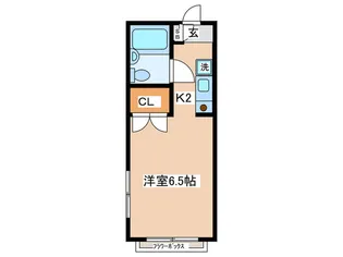 メープルヒルズ【2階】の間取り