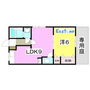 コーポラヴィ【1階】の間取り