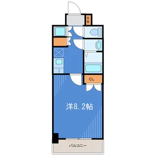 1Kの間取り画像