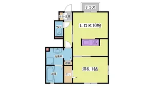 SumikaA【1階】の間取り