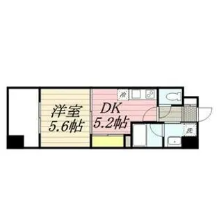 福岡県久留米市六ツ門町【マンション】の間取り