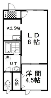 サンモール・カーサ【2階】の間取り