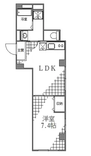 東京都墨田区緑1【マンション】の間取り
