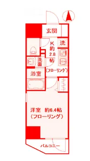 N-stage 平塚【8階】の間取り