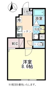 FONTANA 榎列【1階】の間取り