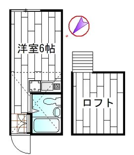 さくら新子安【2階】の間取り