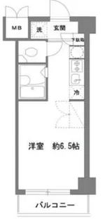 ラグゼナ本厚木【5階】の間取り