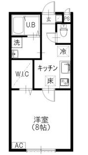 東京都板橋区徳丸1【アパート】の間取り