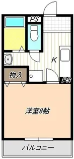 ライフステージ正徳【2階】の間取り