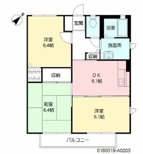 アリス【2階】の間取り