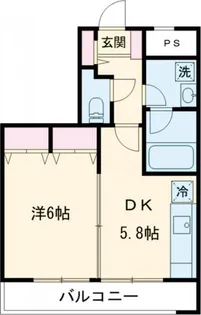 クレーテII篠崎【4階】の間取り