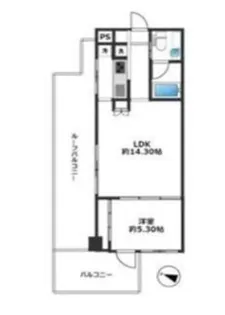 レックス多摩川レジデンス【5階】の間取り