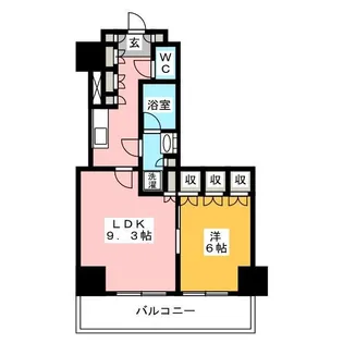 東京都北区滝野川6【マンション】の間取り